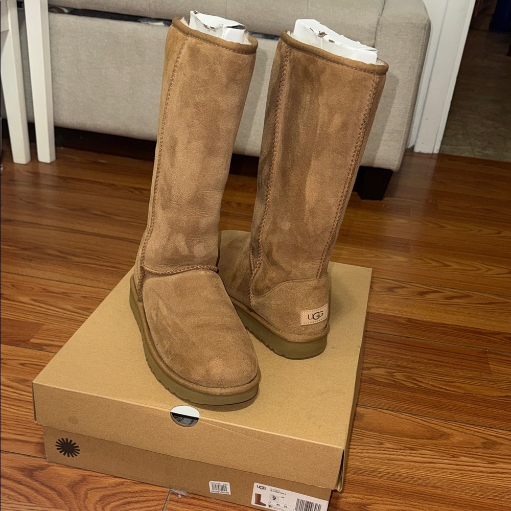 UGG Classic Brown Suede Boots